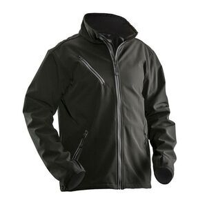 Jobman Mens Soft Shell Jacket / Black